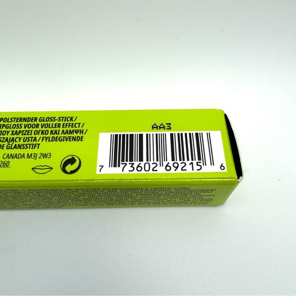 MAC Squirt Plumping Gloss #15 Like Squirt Lime Transparent Lip Gloss w/Pouch NIB - Picture 6 of 9